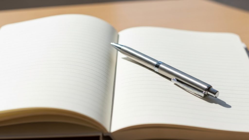 本とペン